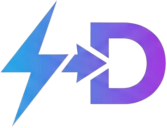power to d logo